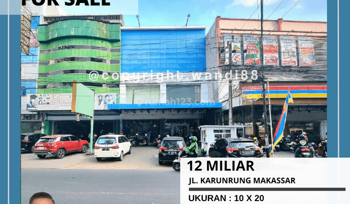 Dijual Ruko 3 Lantai Poros Jalan Karunrung, Makassar 2