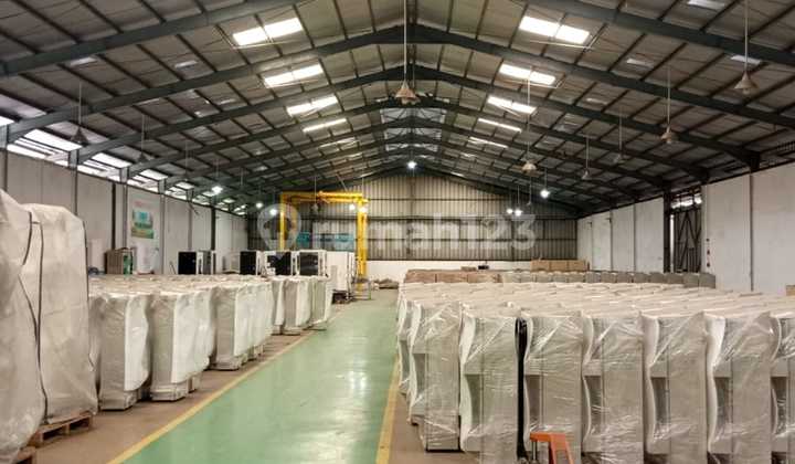 For Rent: Factory in Jatiuwung, Includes Office & Security Post, Can Accommodate 40-Foot Container