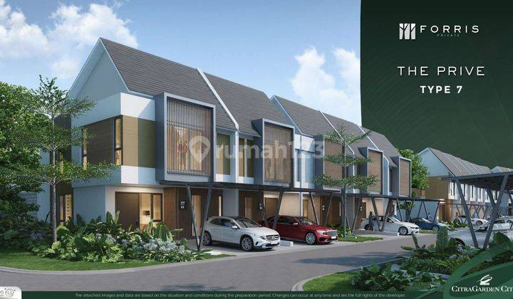 Rumah Tropical di Forris private Citra Garden 8 Jakarta Barat 2