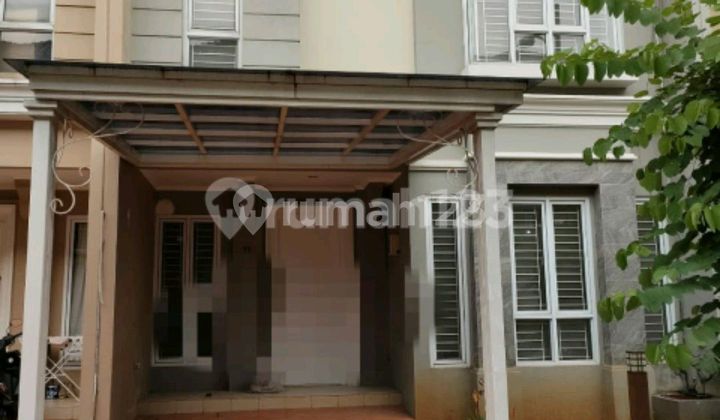 For Rent Fast (No Cobroke) 2-Story House Ready to Occupy with Canopy, Strategic Location Just a Step Away from Aniva Culinary Center in Elista Village Cluster, Gading Serpong