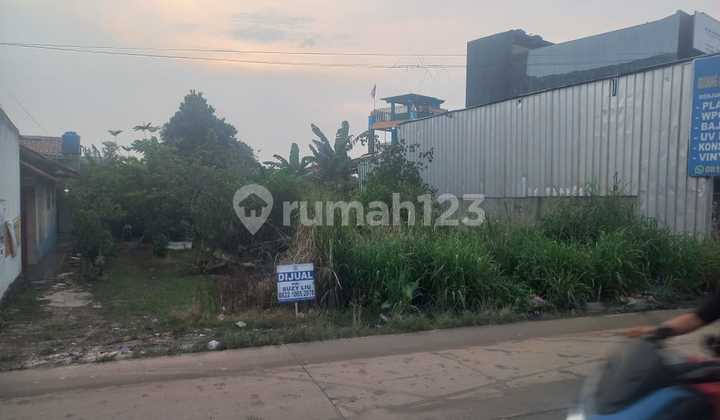 Dijual Murah*Tanah Pinggir Jalan Raya Cocok Utk Dibangun Ruko Komersil Ataupun Gudang di Binong Curug Tangerang Dijual Murah*Tanah Pinggir Jalan Raya Cocok Utk Dibangun Ruko Komersil Ataupun Gudang di Binong Curug Tangerang