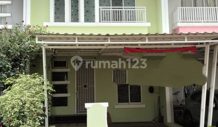Disewakan Cepat*(No Cobroke) Rumah 2 Lantai Furnished Berkanopi Siap Huni*Di Cluster Phg Gading Serpong