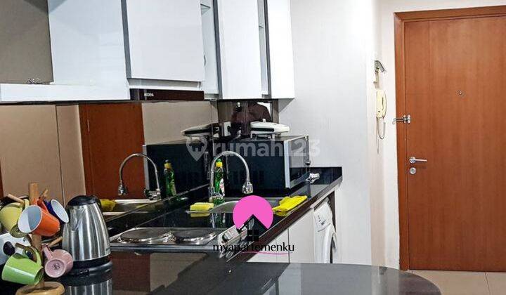 dapur apartemen 2br di woodland park