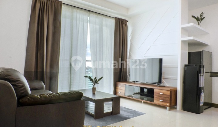 For Rent 2 Bedroom New & Furnished Apartment in Galery West, West Jakarta