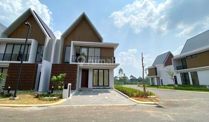 Rumah 2 Lantai Hoek Summarecon Bogor Cluster Mahogany Siap Huni   1