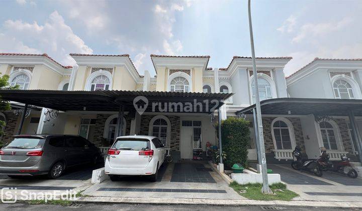 Rumah Full Furnish Sudah Renov Siap Huni Cluster La Seine Jakarta  di Jakarta Garden City 1