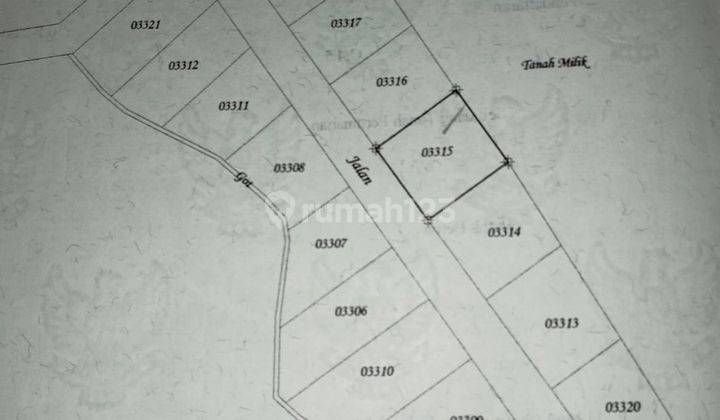 Dijual Cepat Tanah Kavling Murah Berlokasi di Tabanan 
