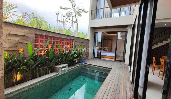 FOR YEARLY RENT BRAND NEW MODERN VILLA IN CANGGU 1