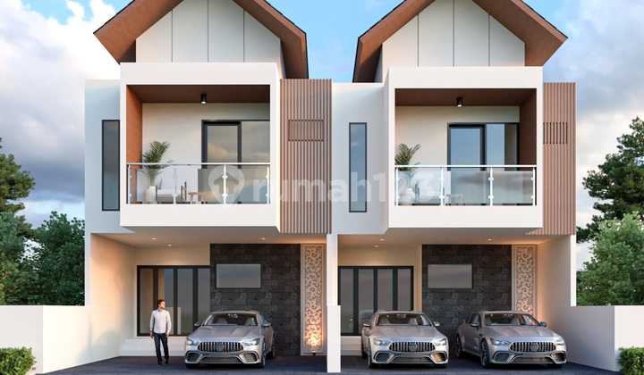 For Sale New Modern Minimalist House Located in Sesetan Densel 1