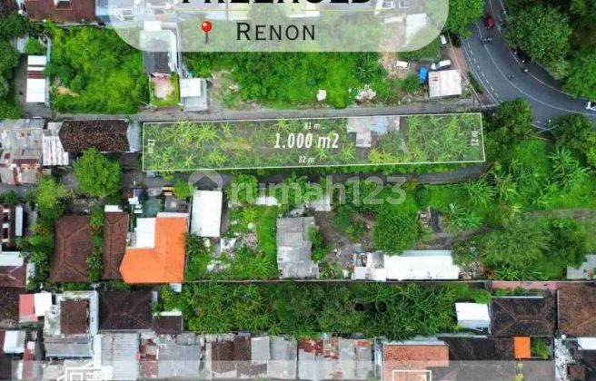 Lahan Premium Siap Bangun Berlokasi di Jln Raya Puputan Renon
