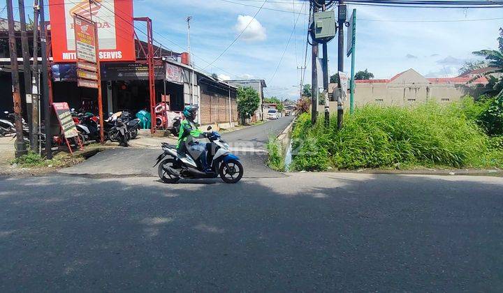 DIJUAL TANAH KERAS POSISI HOOK DI TEPI JALAN RAYA TUNGGUL HITAM 2