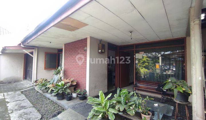 Rumah Hitung Tanah Strategis Area Perbankan di Mainroad Cimahi 1