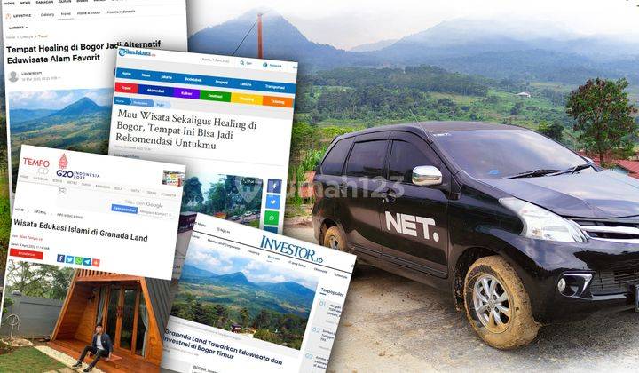 Tanah Kavling Siap Bangun Ukuran Di Puncak Dua Bogor Cuaca Dingin 7