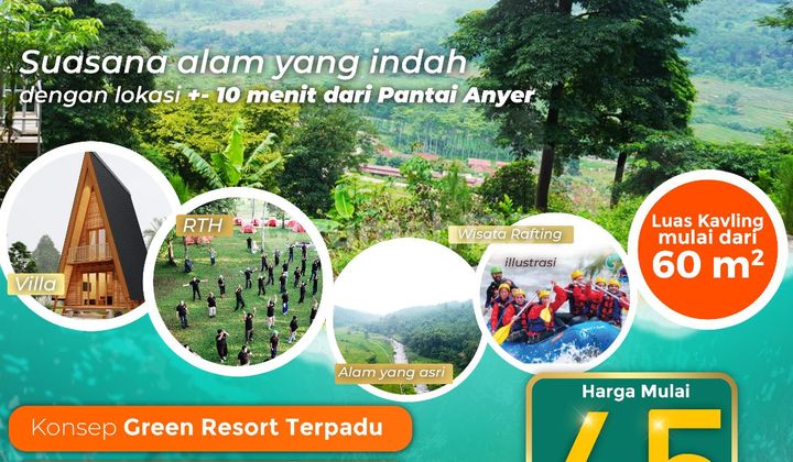 Kavling Tanah di Area Wisata Selangkah ke Pantai Anyer Memukau 3