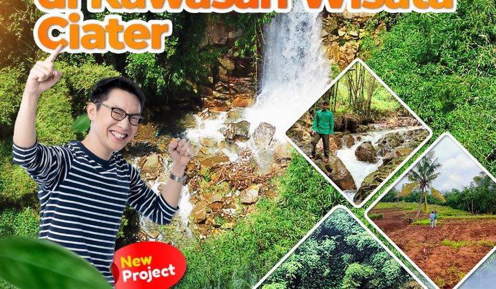 Tanah di Ciater Subang View Air Terjun dan Pegunungan 100 m² 1