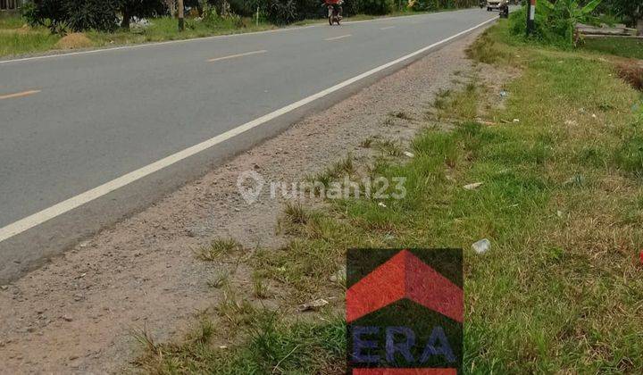 Tanah Tepi Jalan Sei Kunyit Mempawah Dekat Pelabuhan Internasional Kijing  4
