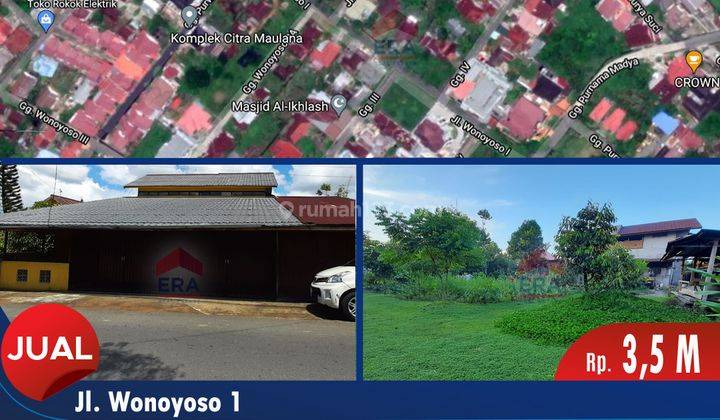 Tanah Jalan Wonoyoso 1 Pontianak Tenggara 1