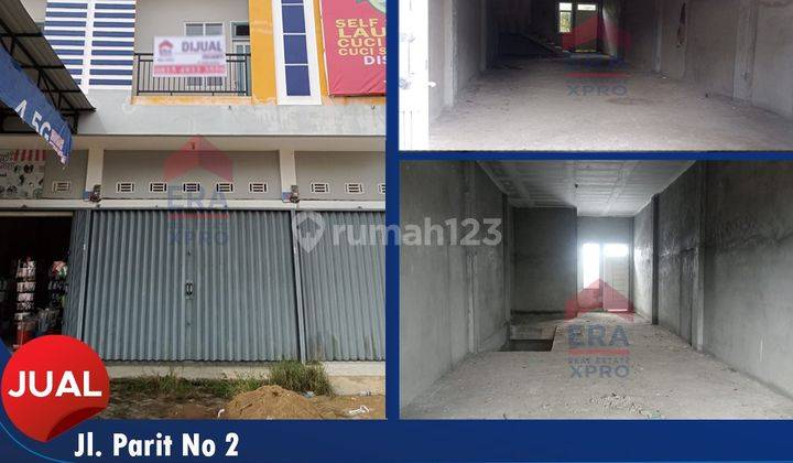 Ruko 2 Lantai Lokasi Berkembang di Jalan Parit No 2 Kubu Raya  1