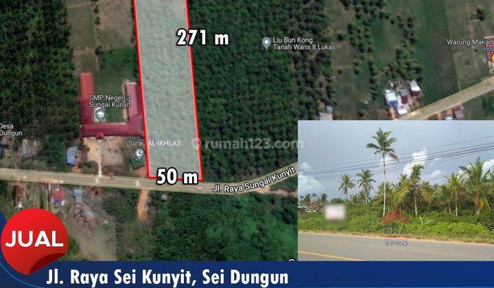 Tanah Murah di Sungai Kunyit Mempawah Pontianak  1