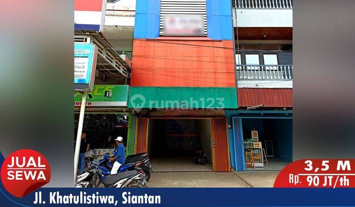 Ruko Siap Pakai di Jalan Gusti Situt Mahmud Pontianak Utara  1