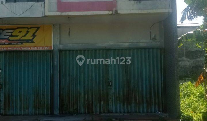 Ruko Posisi Hook di Jl. Nirbaya Kota Baru Pontianak Kota  1