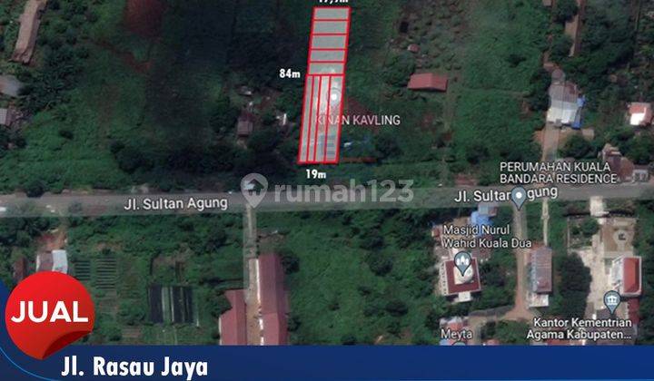 Tanah Siap Bangun Dekat Dengan Smk 1 Rasau  2