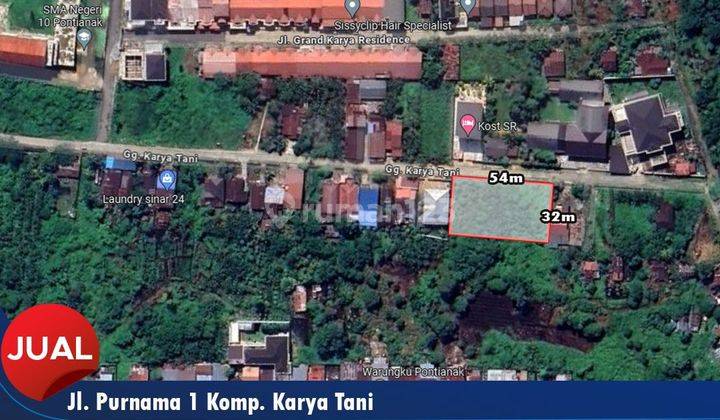 Tanah Tengah Kota Siap Bangun di Pontianak 1