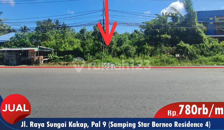 Tanah Tepi Jalan Siap Bangun Kubu Raya 