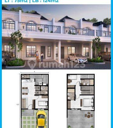 Dijual Rumah Pik 2 Uk 6X12.5 Kencana Cluster Bukit Nirmala 2 Lantai Bisa Cicilan 1