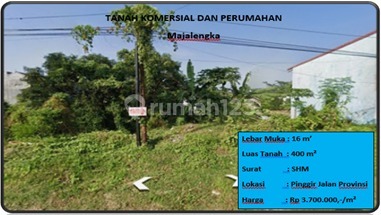 tanah komersial dan perumahan