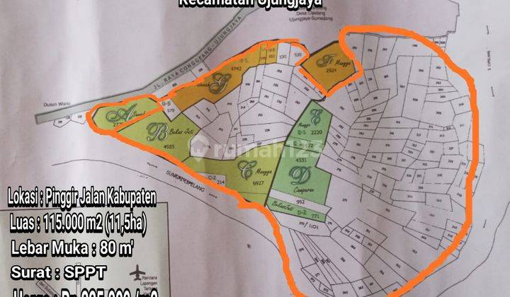 Tanah komersial dan perumahan 1