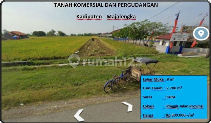 Tanah komersial dan pergudangan 1