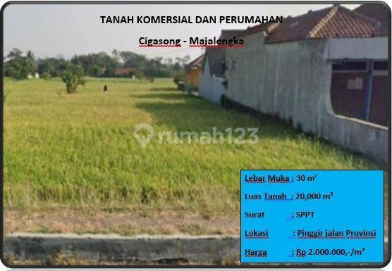 Tanah Komersial Dan Perumahan  1