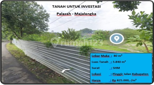Land for investment.
