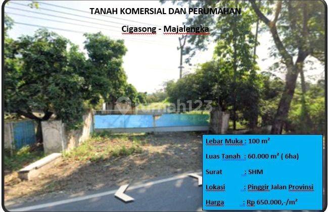 Tanah Komersial Dan Perumahan  1