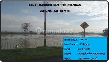 tanah industri dan pergudangan