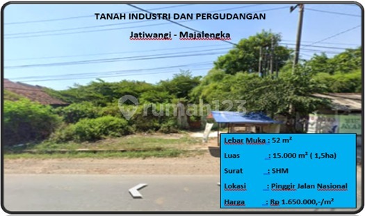 tanah industri dan pergudangan