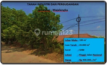 tanah industri dan pergudangan