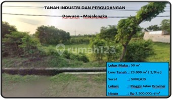 tanah industri dan pergudangan