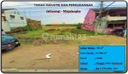 tanah industri dan pergudangan