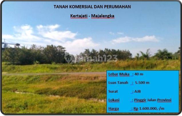 Tanah Komersial Dan Perumahan  1