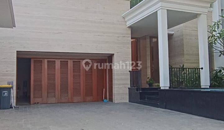 Rumah Modern 2 Lantai Baru Super Bagus Mewah Dengan Kolam Renang Pinggir Jalan Besar Di Pondok Indah Jakarta Selatan 1