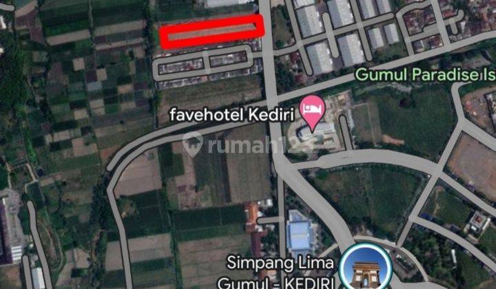 Dijual tanah lokasi strategis di kediri 1