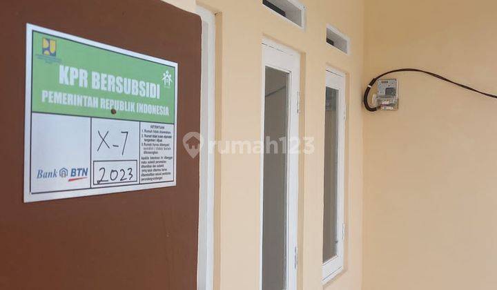 Rumah Subsidi Termurah, Dp 0 . Lokasi Dekat Pintu Tol Cigombong. Bisa Kpr 12