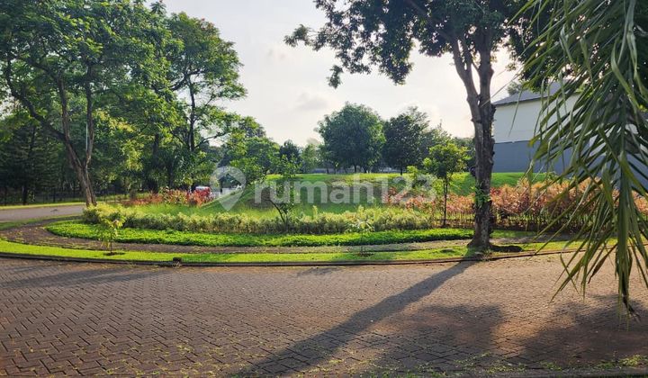 Turun Harga Dijual Kavling Sultan Siap Bangun di De Park BSD City. Posisi Hook Bentuk Kotak