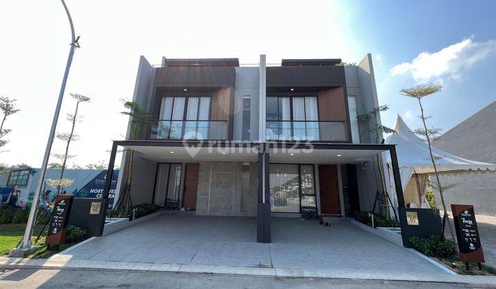 Rumah baru Citraland Northwest 1M an with attic room and lakeview  1