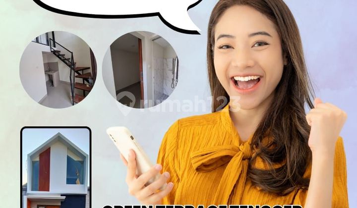 Rumah Minimalis Green Terrace Tengger 2 Lantai Shm Strategis Surabaya Barat