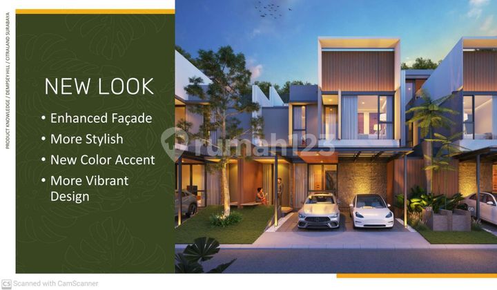 Rumah Dempsey Hill Thp 2 With Pool Dan Rooftop Citraland Surabaya