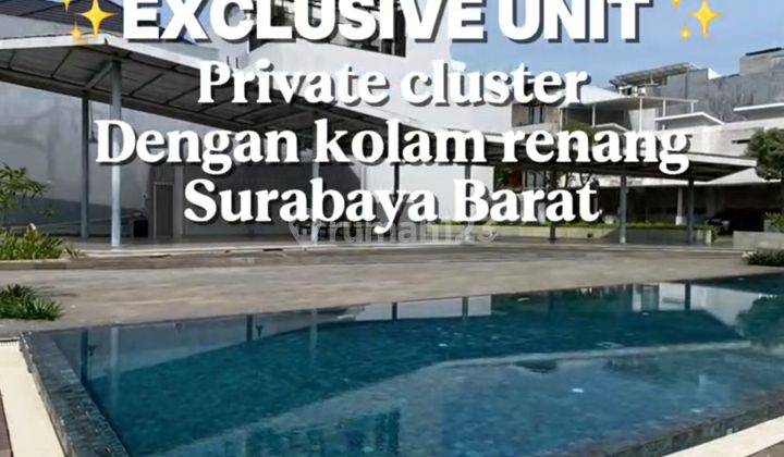 Dijual Tanah Kavling Private Cluster Depan Pool Di Dian Istana Wiyung 1