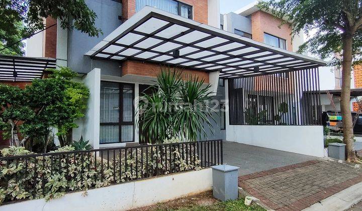 Rumah Dijual Kebayoran Bintaro Jaya Semi Furnsihed, Nego 1